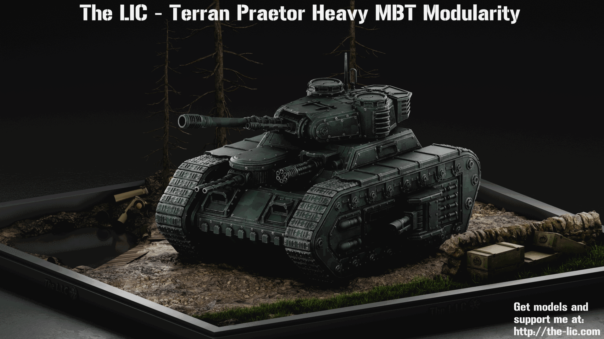 The LIC AA - Terran Praetor Heavy MBT